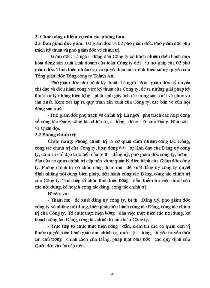 image for page Những hoạt động chính của phòng Tổ chức lao động.