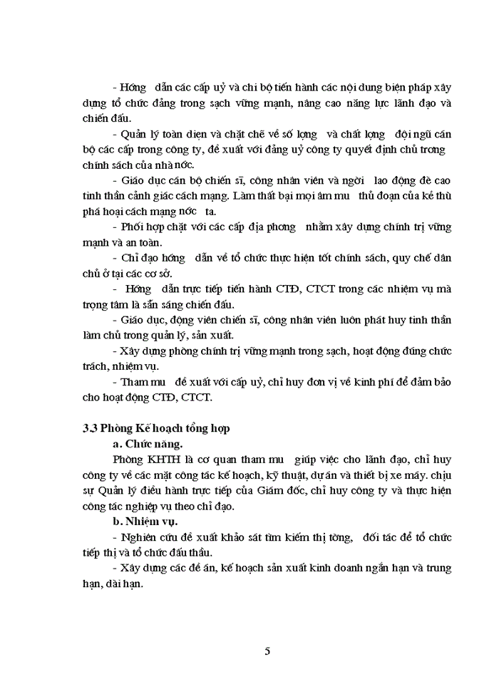 image for page Những hoạt động chính của phòng Tổ chức lao động.