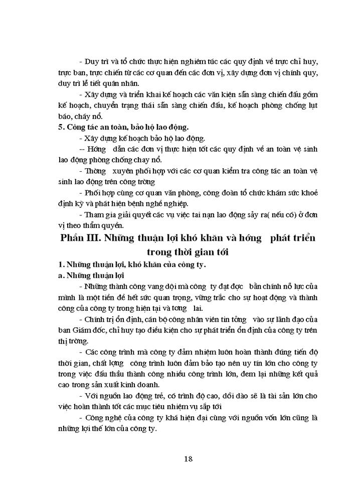 image for page Những hoạt động chính của phòng Tổ chức lao động.