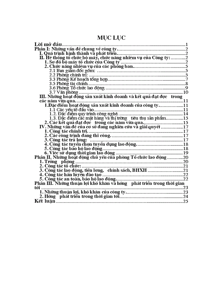 image for page Những hoạt động chính của phòng Tổ chức lao động.