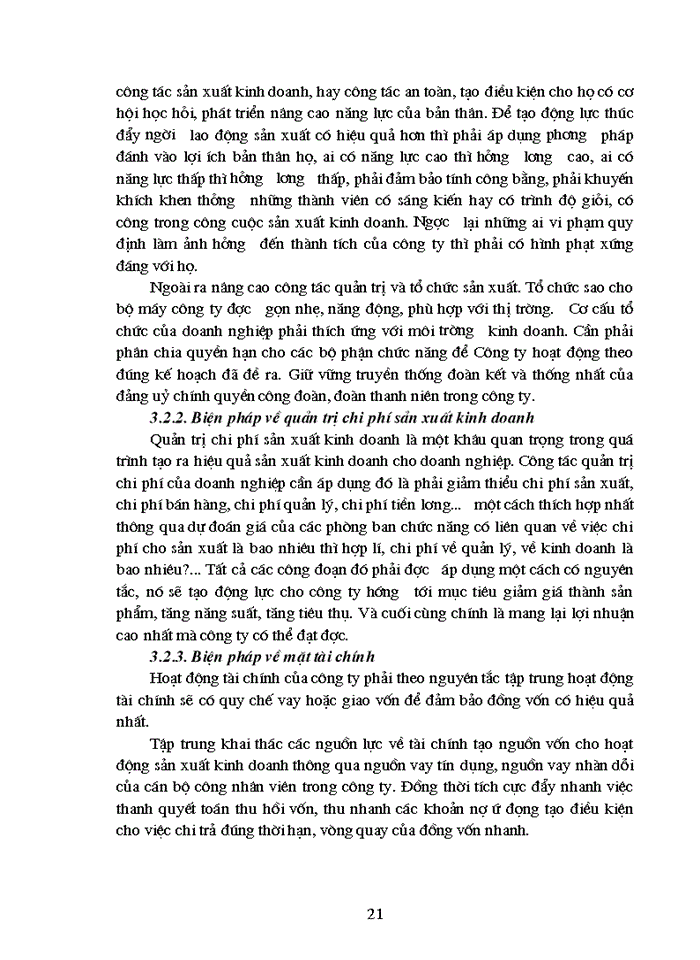 image for page Đánh giá hiệu quả sản xuất kinh doanh ở Công ty than Mạo Khê