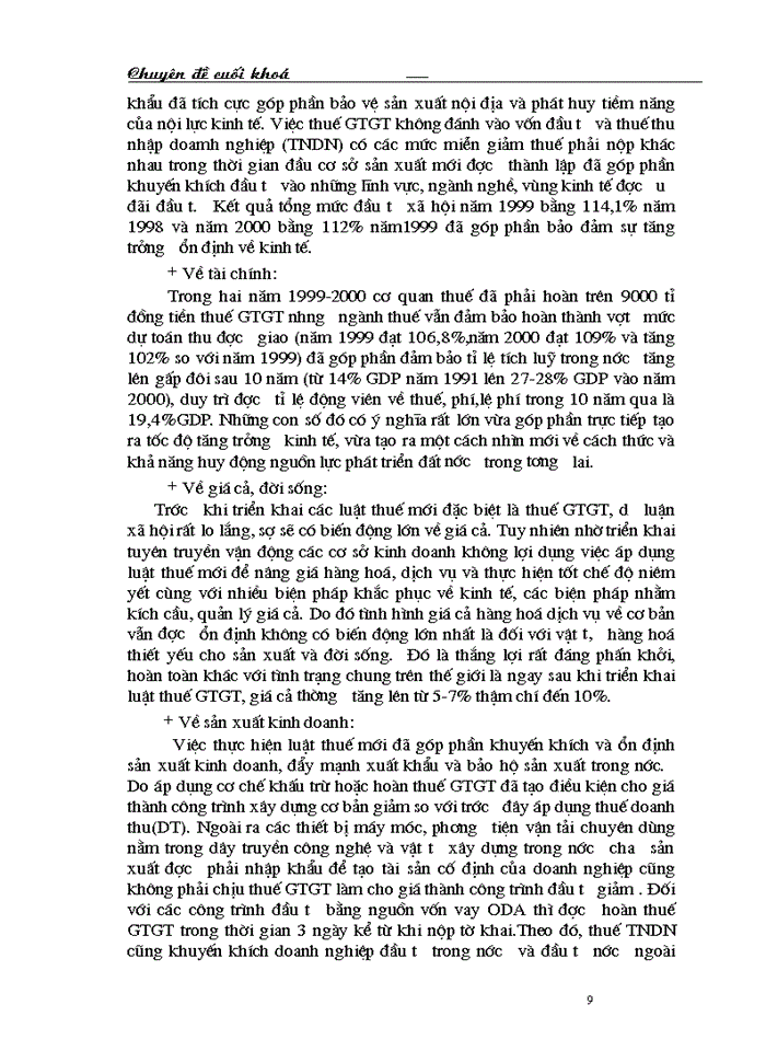 image for page Những giải pháp khắc phục hạn chế của thuế GTGT.