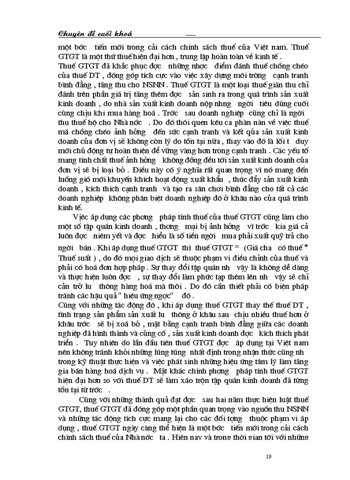 image for page Những giải pháp khắc phục hạn chế của thuế GTGT.