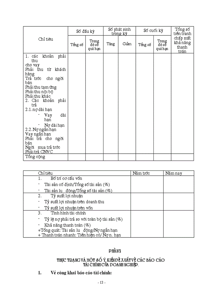 image for page Hoàn thiện kế toán việc lâp và phân tích báo cáo tài chính trong các doanh nghiệp và một số ý kiến đề xuất nhằm nâng cao hiệu quả công tác lập báo cáo tài chính