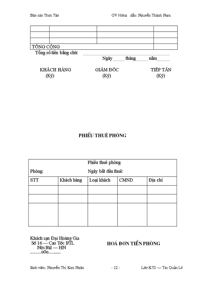 image for page Quản lý khách sạn