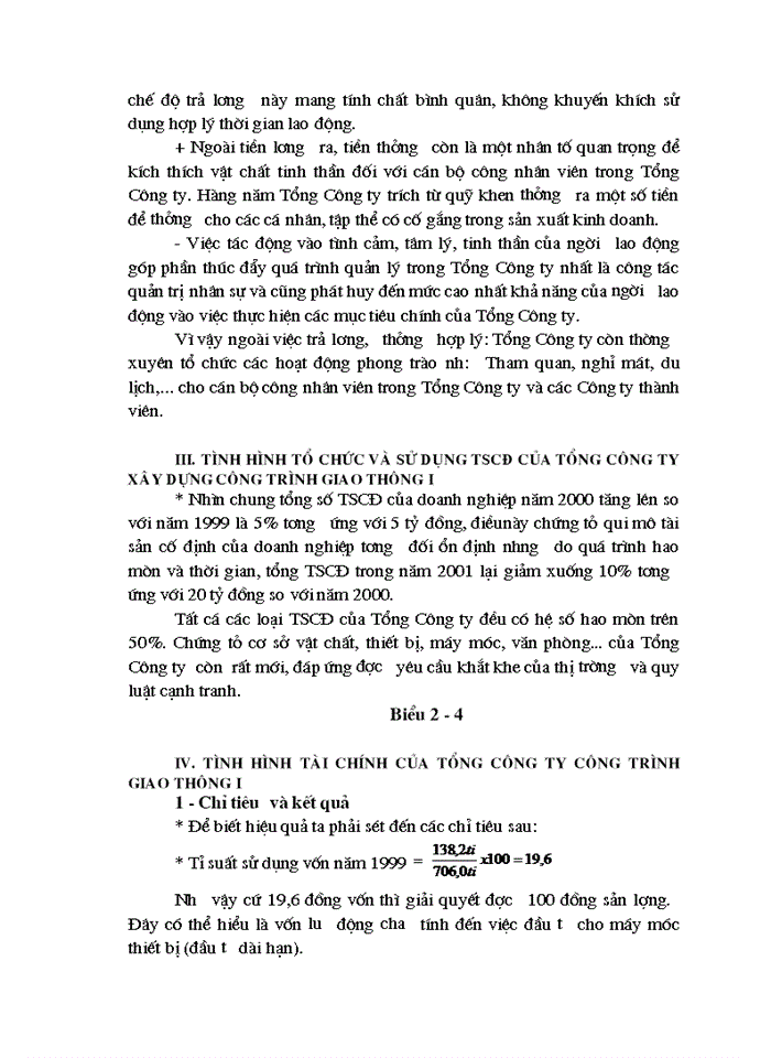 image for page Tình hình tổ chức và sử dụng tscđ của tổng công ty xây dựng công trình giao thông I