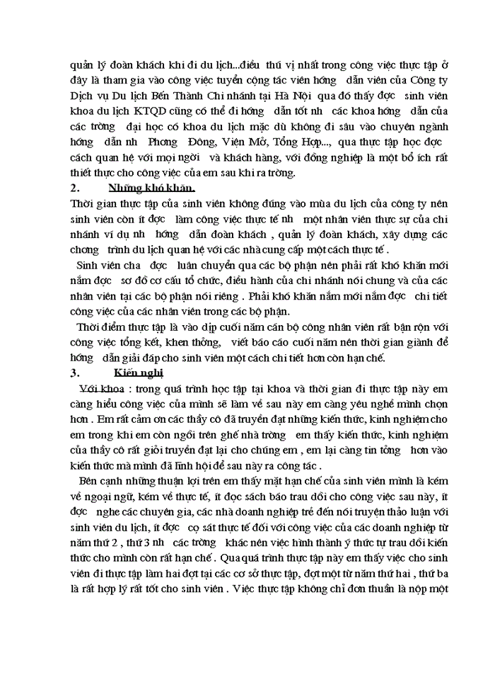 image for page Công tác phối hợp chuyển tour với trung tâm du lịch