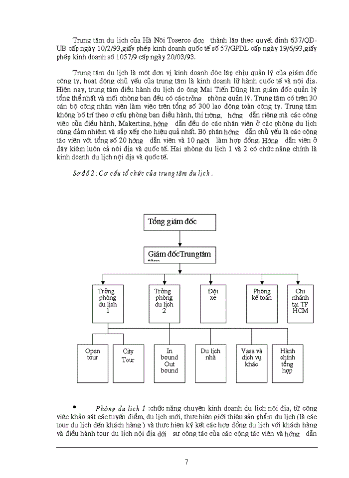 image for page Một số giải pháp nhằm phát triển hoạt động kinh doanh du lịch của hà nội Toserco .