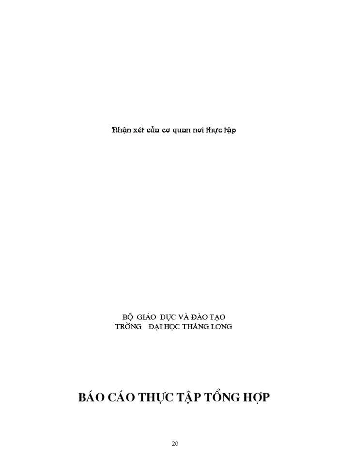 image for page Báo cáo thực tập tổng hợp về tình hình hoạt động của công ty tnhh thép nam đô