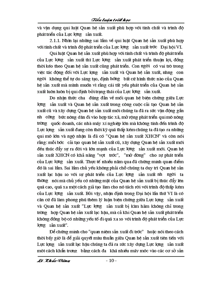 image for page Phát triển Lực lượng sản xuất và xây dựng Quan hệ sản xuất mới theo định hướng XHCN.