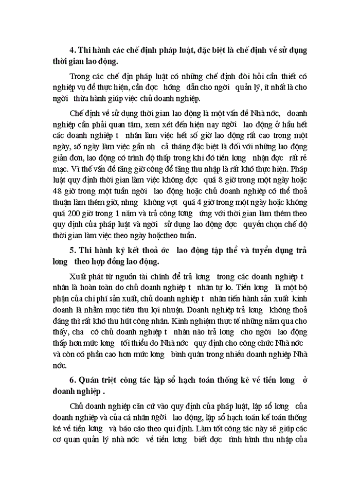 image for page Tiền công - Thu nhập của người lao động ở doanh nghiệp tư nhân và việc tạo động lực cho người lao động