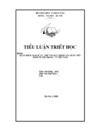 Quan điểm lịch sử cụ  thể với quá trình xây dựng nền kinh tế thị trường ở việt nam