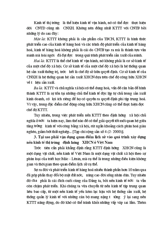 image for page Quan điểm lịch sử cụ  thể với quá trình xây dựng nền kinh tế thị trường ở việt nam