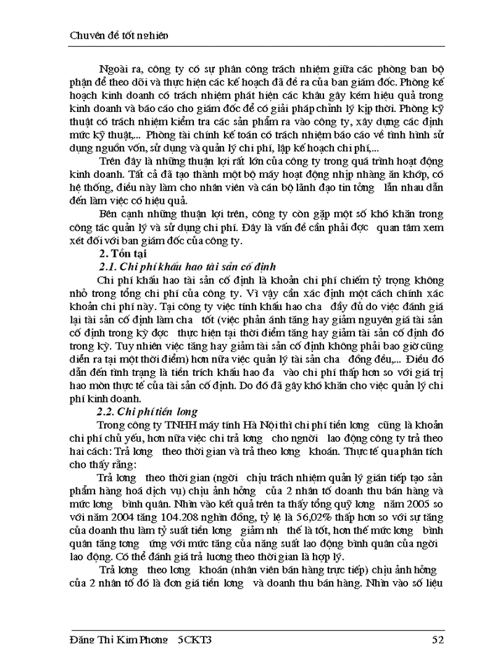 image for page Phân tích tình hình thực hiện chi phí và các giải pháp nhằm tiết kiệm chi phí
