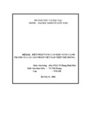Biện pháp nâng cao khả năng cạnh tranh của các sản phẩm việt nam trên thị trường