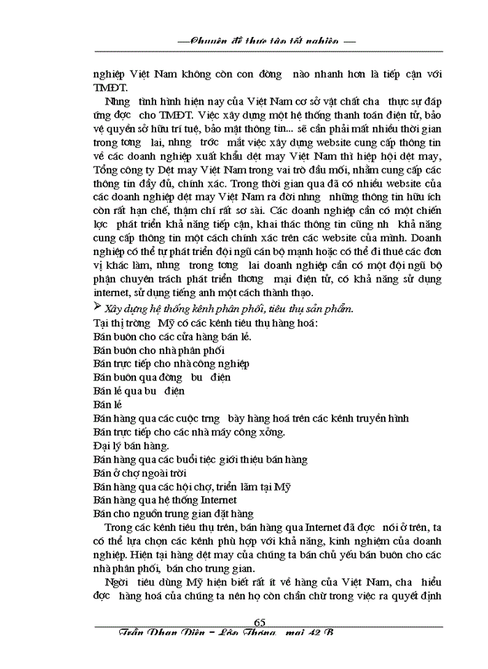 image for page Nâng cao khả năng cạnh tranh hàng dệt may Việt Nam xuất khẩu sang thị trường Mỹ trong điều kiện thực hiện Hiệp định Thương mại Việt – Mỹ