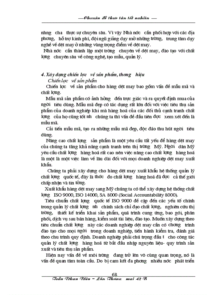 image for page Nâng cao khả năng cạnh tranh hàng dệt may Việt Nam xuất khẩu sang thị trường Mỹ trong điều kiện thực hiện Hiệp định Thương mại Việt – Mỹ
