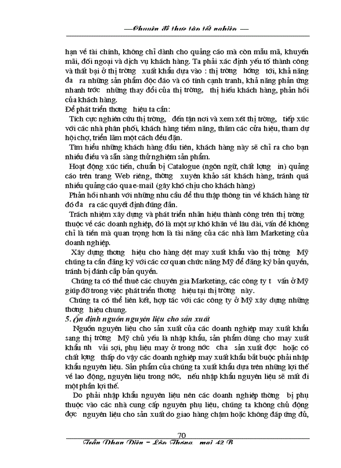 image for page Nâng cao khả năng cạnh tranh hàng dệt may Việt Nam xuất khẩu sang thị trường Mỹ trong điều kiện thực hiện Hiệp định Thương mại Việt – Mỹ