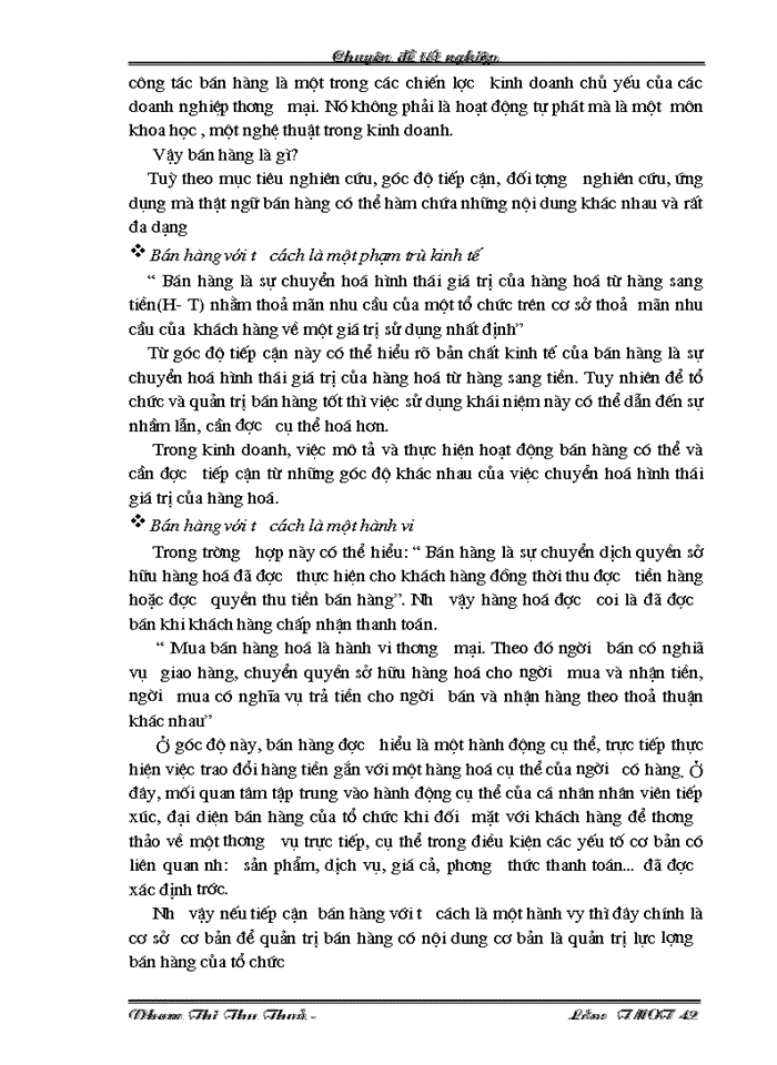 image for page Những giải pháp đẩy mạnh hoạt động bán hàng của Công ty TNHH Tiếp thị Thương mại Hà Nội