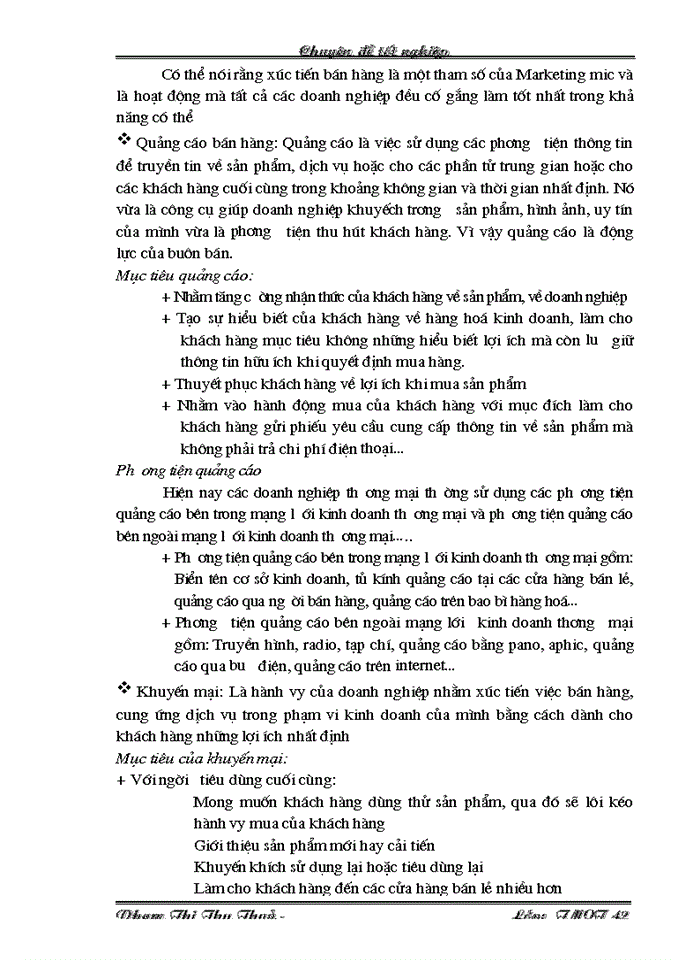 image for page Những giải pháp đẩy mạnh hoạt động bán hàng của Công ty TNHH Tiếp thị Thương mại Hà Nội