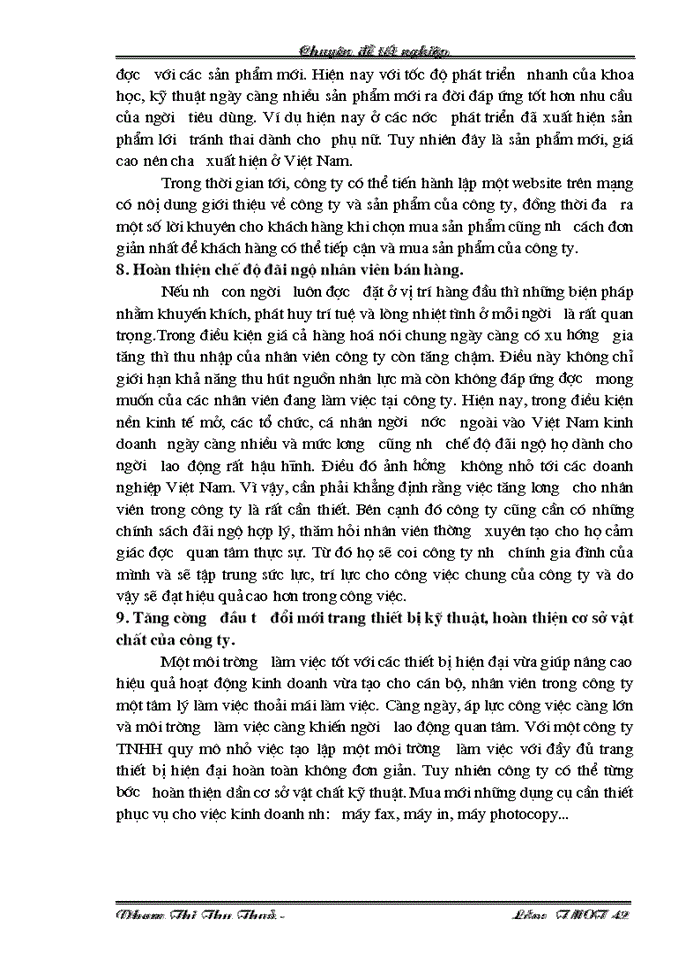 image for page Những giải pháp đẩy mạnh hoạt động bán hàng của Công ty TNHH Tiếp thị Thương mại Hà Nội
