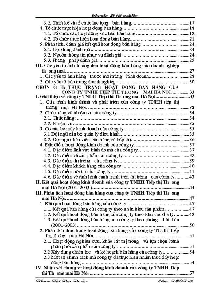 image for page Những giải pháp đẩy mạnh hoạt động bán hàng của Công ty TNHH Tiếp thị Thương mại Hà Nội