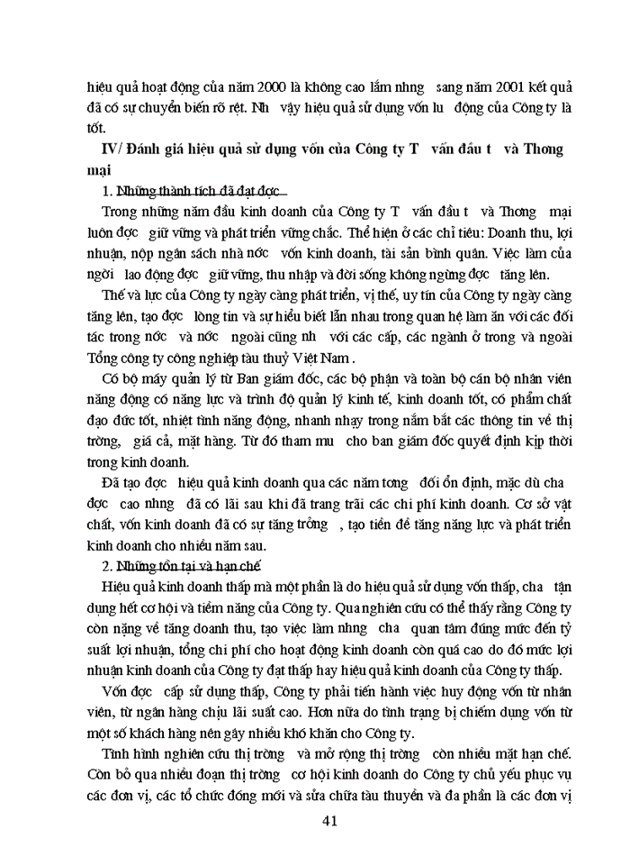 image for page Một số biện pháp nhằm nâng cao hiệu quả sử dụng vốn của Công ty Tư vấn đầu tư và Thương mại