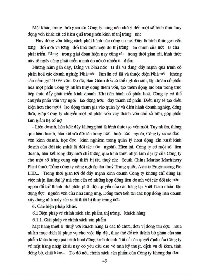 image for page Một số biện pháp nhằm nâng cao hiệu quả sử dụng vốn của Công ty Tư vấn đầu tư và Thương mại