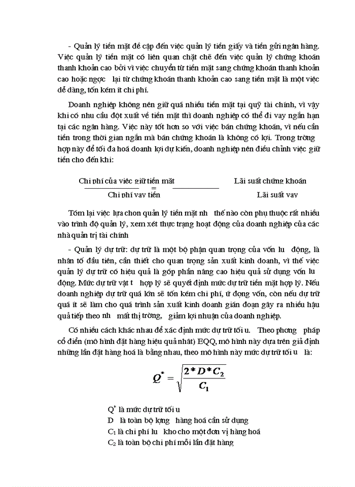 image for page Vốn lưu động và các biện pháp nâng cao hiệu quả sử dụng vốn lưu động tại công ty Vật liệu Xây dựng Bưu điện