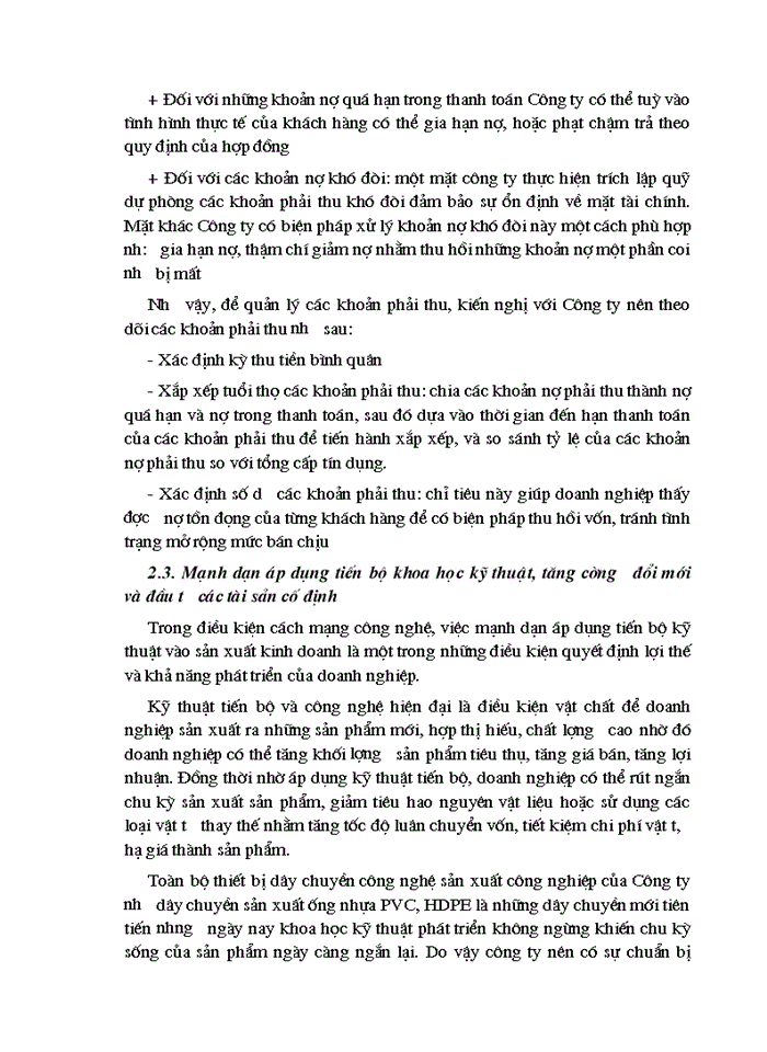 image for page Vốn lưu động và các biện pháp nâng cao hiệu quả sử dụng vốn lưu động tại công ty Vật liệu Xây dựng Bưu điện