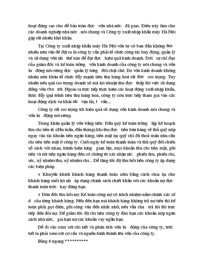 image for page Các biện pháp nhằm nâng cao hiệu quả sử dụng vốn lưu động tại Công ty xuất nhập khẩu máy Hà Nội