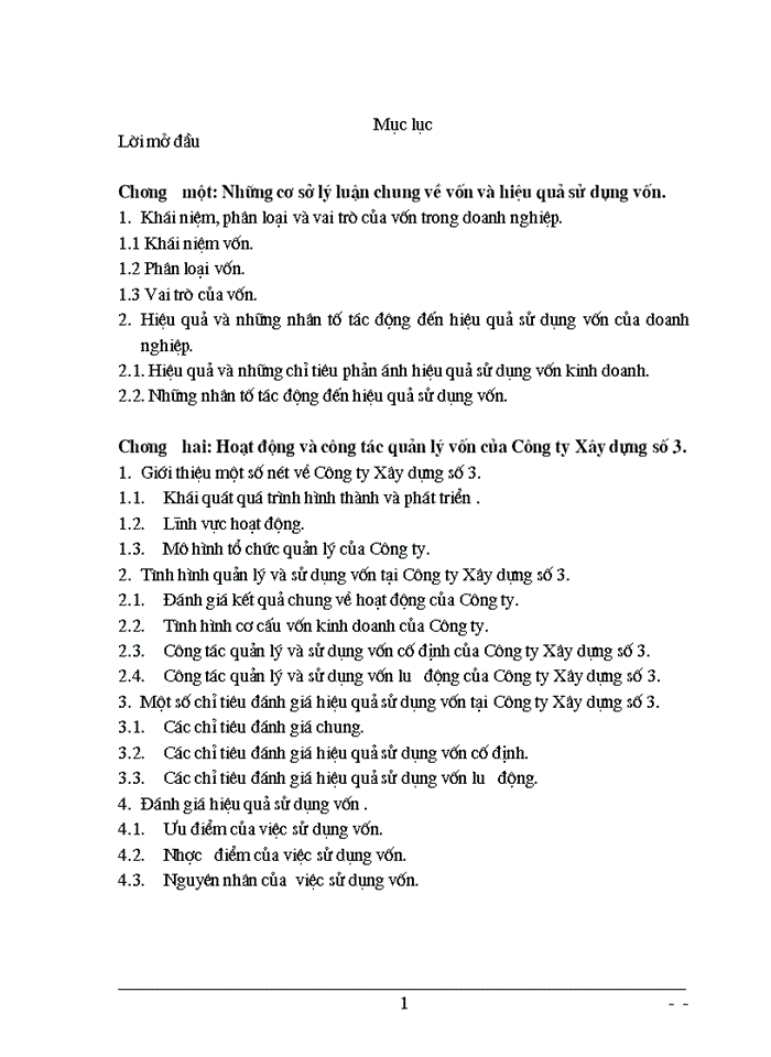 image for page Một số biện pháp nhằm nâng cao hiệu quả sử dụng vốn tại Công ty Xây dựng số 3 Hà Nôi