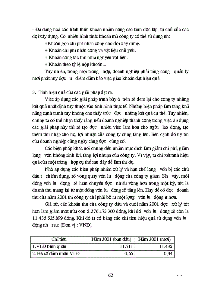 image for page Một số biện pháp nhằm nâng cao hiệu quả sử dụng vốn tại Công ty Xây dựng số 3 Hà Nôi