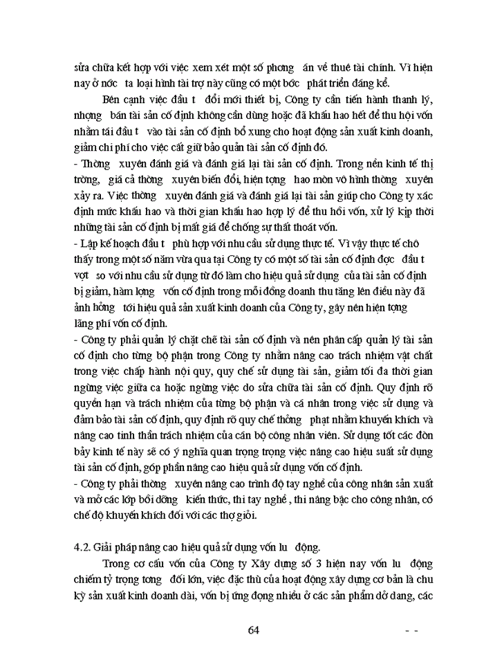 image for page Một số biện pháp nhằm nâng cao hiệu quả sử dụng vốn tại Công ty Xây dựng số 3 Hà Nôi