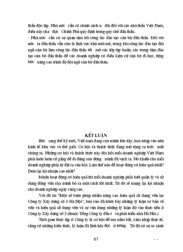 image for page Một số biện pháp nhằm nâng cao hiệu quả sử dụng vốn tại Công ty Xây dựng số 3 Hà Nôi