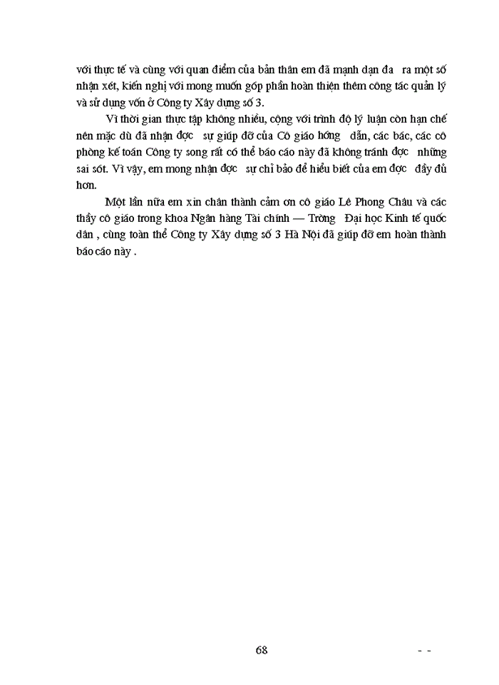 image for page Một số biện pháp nhằm nâng cao hiệu quả sử dụng vốn tại Công ty Xây dựng số 3 Hà Nôi