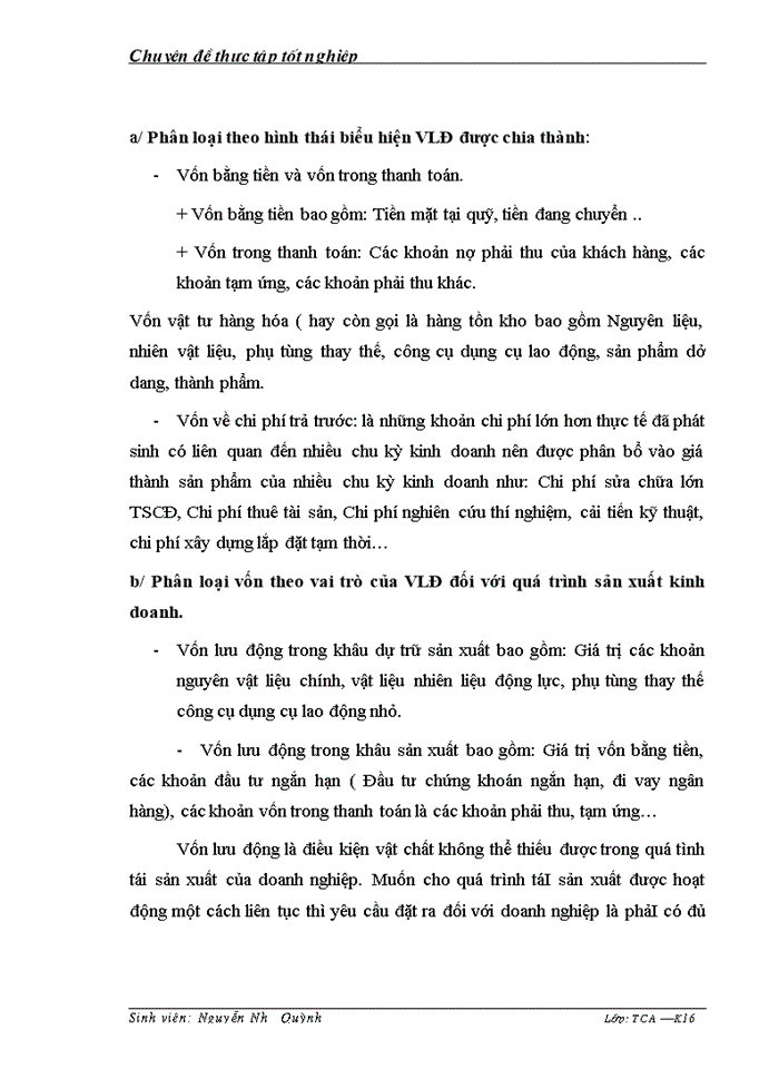image for page Nâng cao hiệu quả sử dụng vốn lưu động tại Công ty cổ phần Vận tải và Dịch vụ Hàng hóa