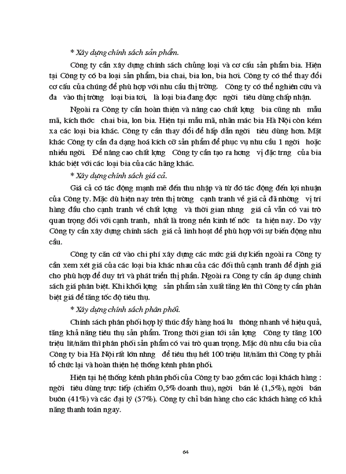 image for page Một số giải pháp nâng cao hiệu quả sử dụng vốn của Công ty Bia Hà Nội