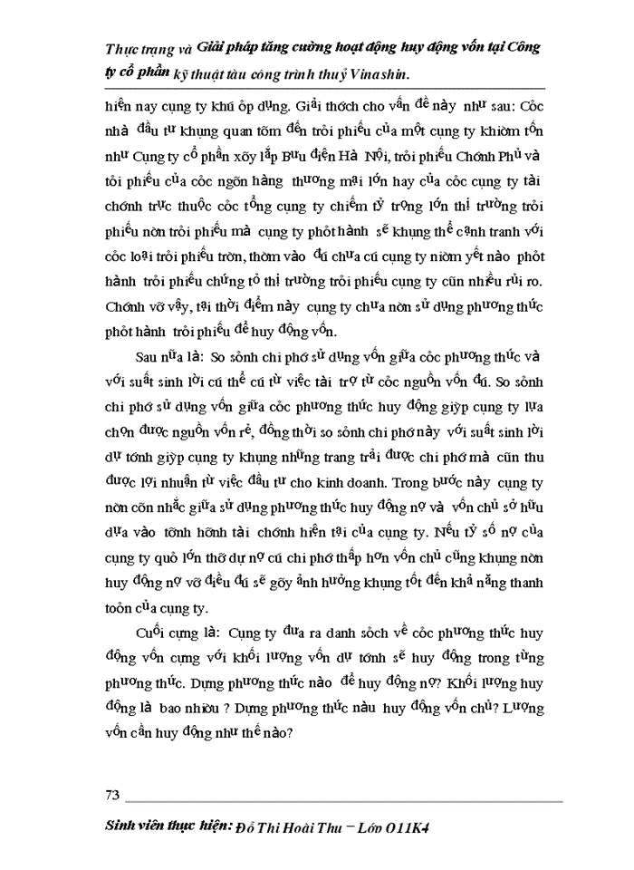 image for page Giải pháp tăng cường hoạt động huy động vốn tại Công ty cổ phần xây lắp Bưu điện Hà Nội