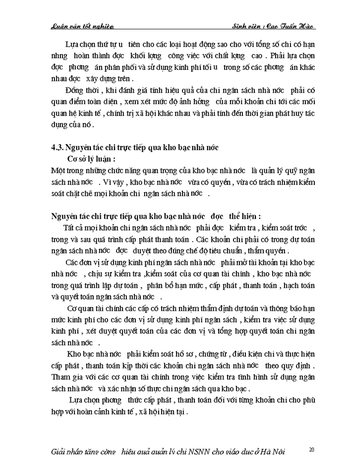 image for page Giải pháp tăng cường hiệu quả quản lý chi ngân sách nhà nước cho sự nghiệp giáo dục ở thành phố Hà Nội