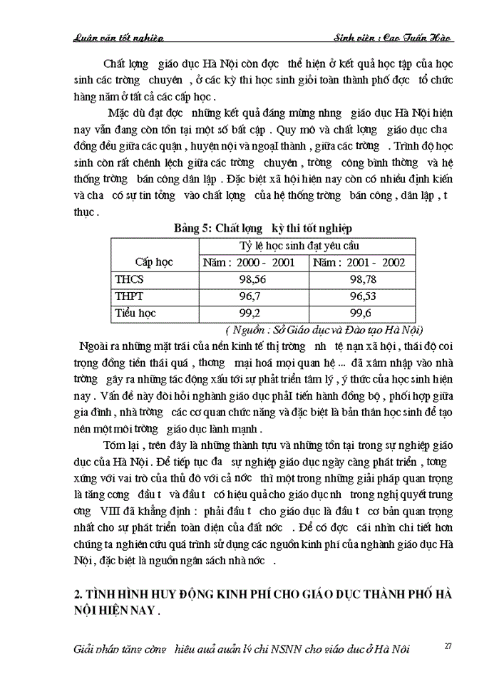 image for page Giải pháp tăng cường hiệu quả quản lý chi ngân sách nhà nước cho sự nghiệp giáo dục ở thành phố Hà Nội