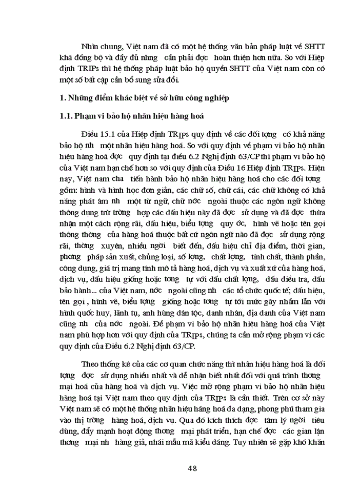 image for page Chế định về quyền SHTT liên quan đến thương mại của WTO và việc hoàn th0iện các quy định tương ứng của Việt nam