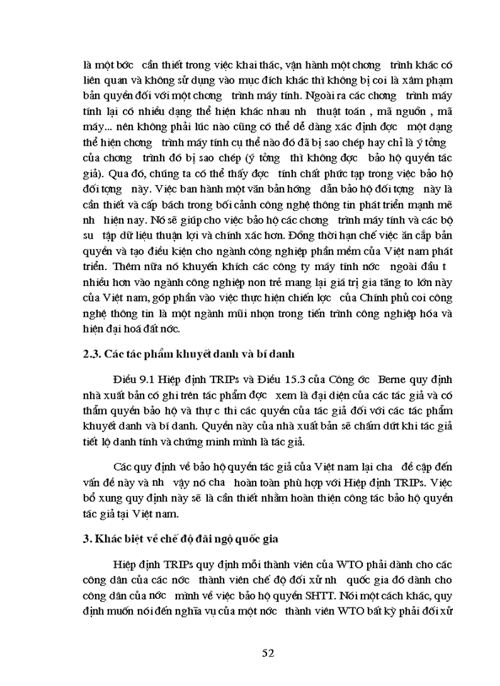 image for page Chế định về quyền SHTT liên quan đến thương mại của WTO và việc hoàn th0iện các quy định tương ứng của Việt nam