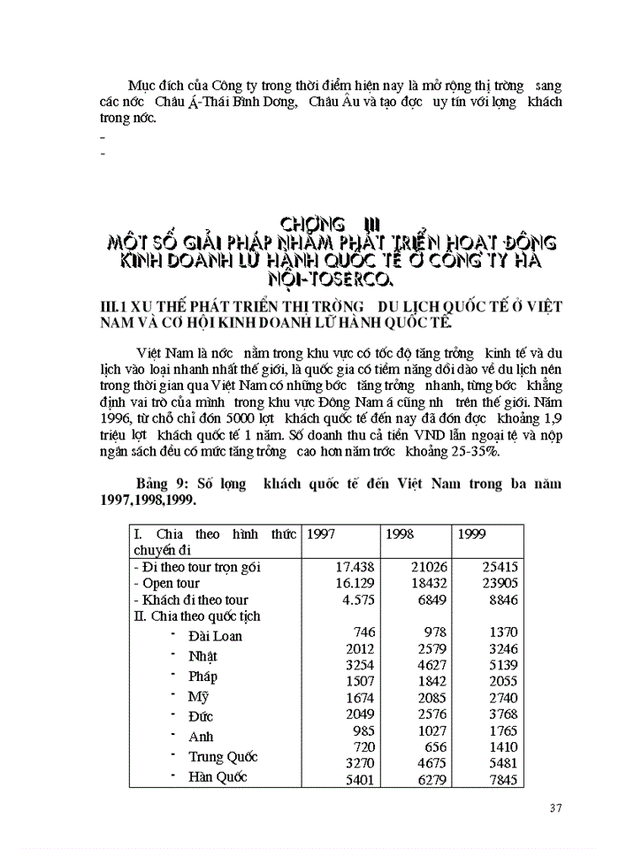image for page Một số giải pháp nhằm phát triển hoạt động kinh doanh lữ hành quốc tế tại Công ty Du lịch Hà Nội-Toserco