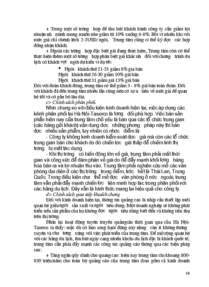 image for page Một số giải pháp nhằm phát triển hoạt động kinh doanh lữ hành quốc tế tại Công ty Du lịch Hà Nội-Toserco