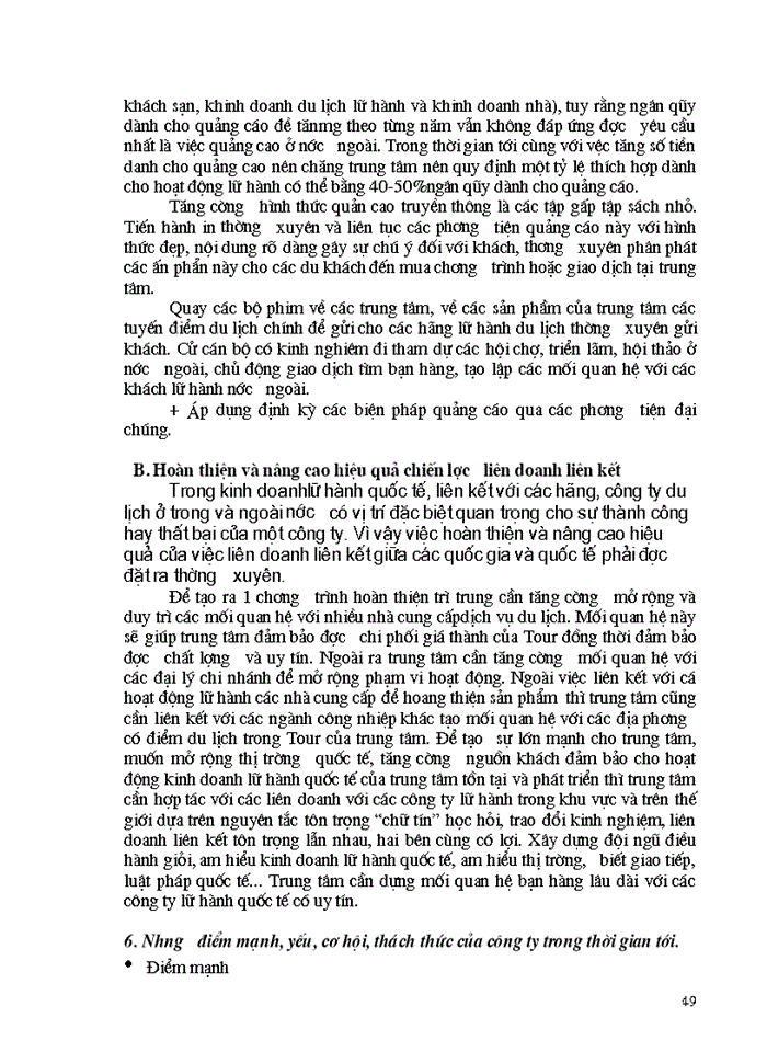 image for page Một số giải pháp nhằm phát triển hoạt động kinh doanh lữ hành quốc tế tại Công ty Du lịch Hà Nội-Toserco