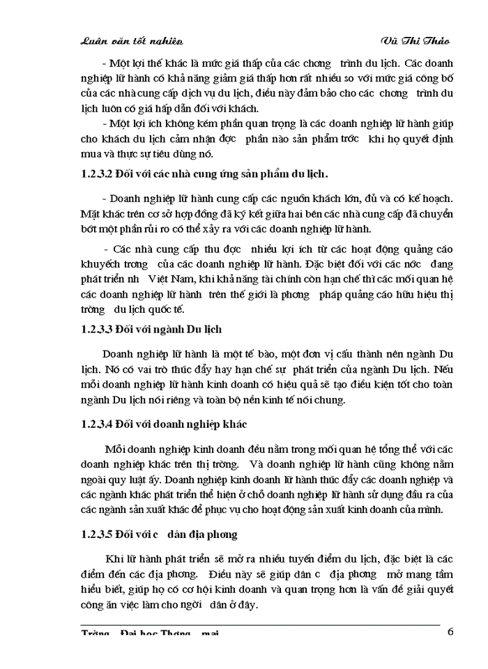 image for page Giải pháp phát triển hoạt động kinh doanh lữ hành nội địa của Xí nghiệp Đầu tư và phát triển du lịch Sông Hồng thuộc Công ty Du lịch và thương mại tổng hợp Thăng Long