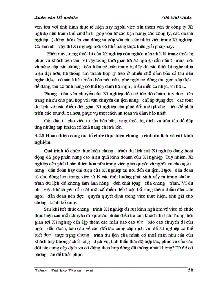 image for page Giải pháp phát triển hoạt động kinh doanh lữ hành nội địa của Xí nghiệp Đầu tư và phát triển du lịch Sông Hồng thuộc Công ty Du lịch và thương mại tổng hợp Thăng Long