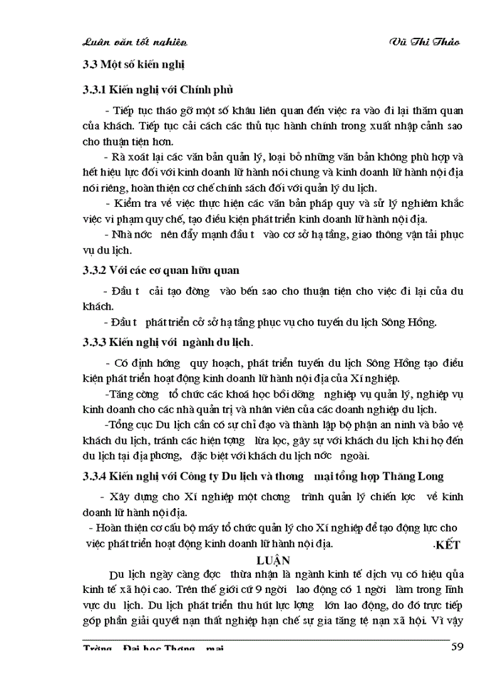 image for page Giải pháp phát triển hoạt động kinh doanh lữ hành nội địa của Xí nghiệp Đầu tư và phát triển du lịch Sông Hồng thuộc Công ty Du lịch và thương mại tổng hợp Thăng Long