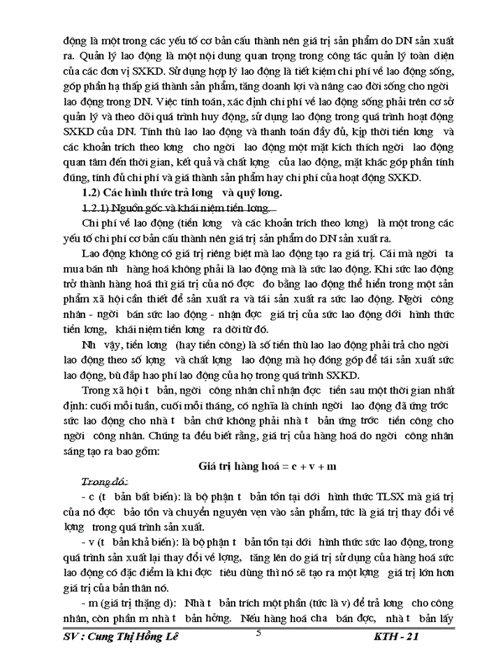 image for page Tổ chức kế toán tiền lương và các khoản trích theo lương tại Công ty TNHH Tấn Cường